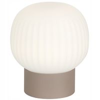 Lampa biurkowa brązowa LED CCT na stolik nocny do sypialni i salonu MONTES