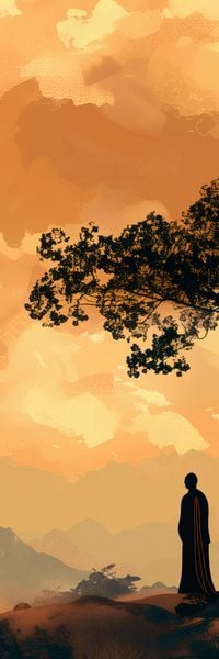 Plakat 30,5x91,5cm Zen zdjęcie 1