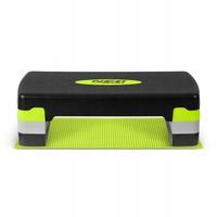 Step do aerobiku Neo-Sport NS-400 68x28x10/15/20cm zielony