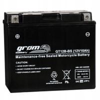 Akumulator motocyklowy GROM do skutera quada motoru GT12B-BS 12V 10Ah 180A