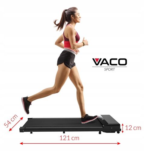 Bieżnia (Walking pad) VACO z wyświetlaczem LED i zdalnym sterowaniem. na Arena.pl
