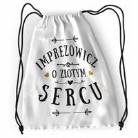 Plecak Imprezowicza Sportowy Szkolny Worek Torba Z Nadrukiem Ze Zdjęciem