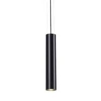 LAMPA wisząca NODA 5542 Shilo sopel OPRAWA metalowa ZWIS tuba czarna