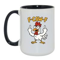 Duży Biało-Czarny 450 ml