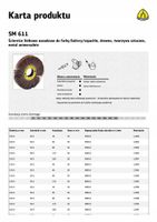 KLINGSPOR ŚCIERNICA LISTKOWA 200mm x 50mm gr.120