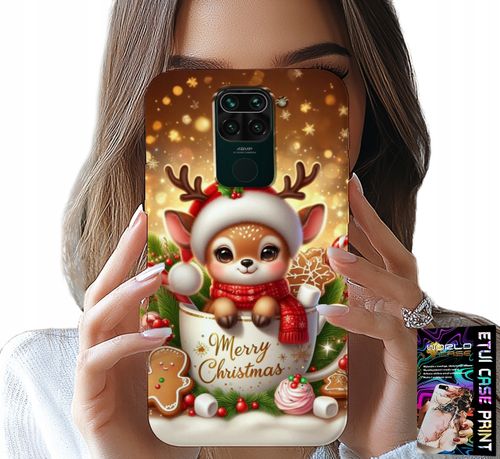 ETUI DO XIAOMI NOTE 9 - RENIFEREK SŁODKI RENIFER ŚWIĄTECZNE WZÓR na Arena.pl