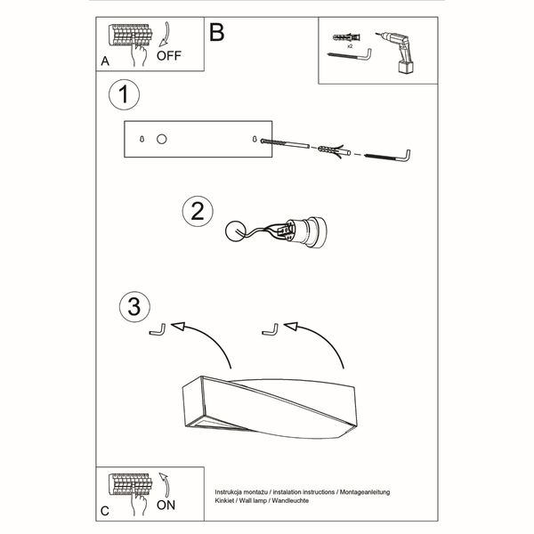 Kinkiet ceramiczny SIGMA MINI zdjęcie 5