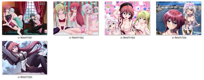 Poduszka Trinity Seven DO WYBORU zdjęcie 2