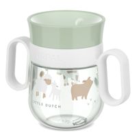 2X KUBEK DZIECIĘCY TRENINGOWY DO NAUKI PICIA Mio 360° 200 ML LITTLE FARM