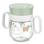 2X KUBEK DZIECIĘCY TRENINGOWY DO NAUKI PICIA Mio 360° 200 ML LITTLE FARM