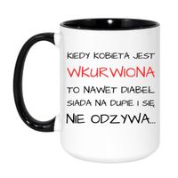 Duży Biało-Czarny 450 ml