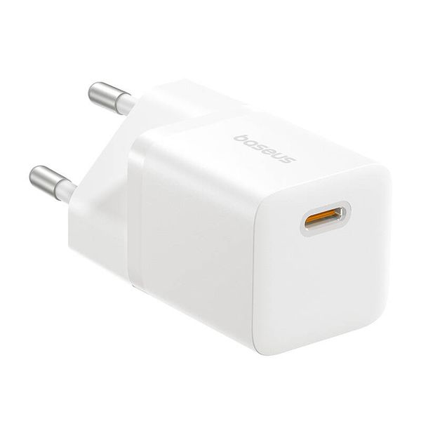 ładowarka baseus gan5 mini 1c, 25w (biały) zdjęcie 5