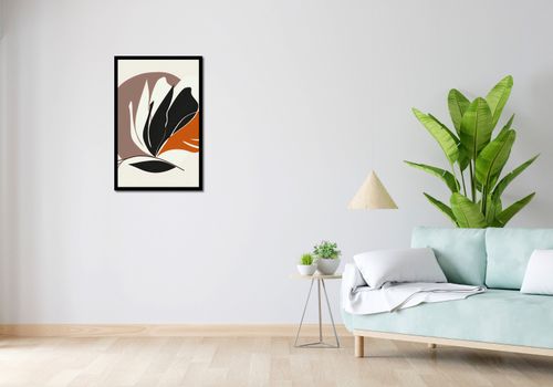 Plakat 53x81cm Elegancja Roślinna na Arena.pl