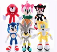 MEGA SONIC THE HEDGEHOG MASKOTKA MIŚ XL 50cm