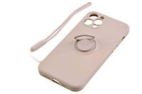 Etui Pastel Ring do Apple iPhone 12 Pro szary