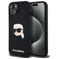 Etui Karl Lagerfeld do iPhone 15, Czarny, MagSafe