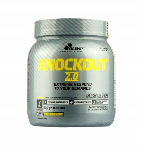 OLIMP KNOCKOUT 2.0 cola 400g PRZEDTRENINGÓWKA MOC na Arena.pl