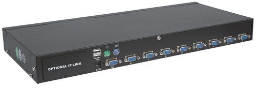 PRZEŁĄCZNIK KVM 8-PORTOWY USB/PS2 Z OSD RACKOWY na Arena.pl