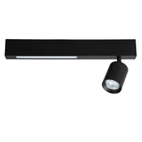 Lampa Sufitowa Magnet 5W+1xGU10 3000/4000K Czarny