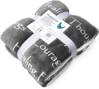 Puszysty i luksusowy koc Huggaroo 120x160cm