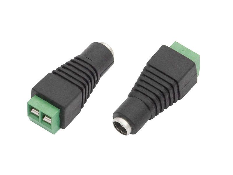 Konektor do taśm LED gniazdo DC 2,1/5,5 zdjęcie 1