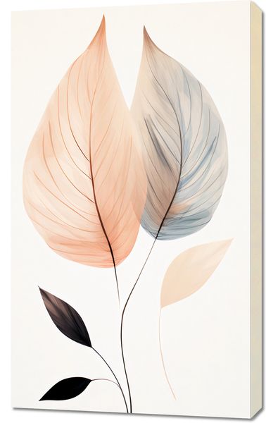 Obraz 60x100cm Liściasty Taniec zdjęcie 1