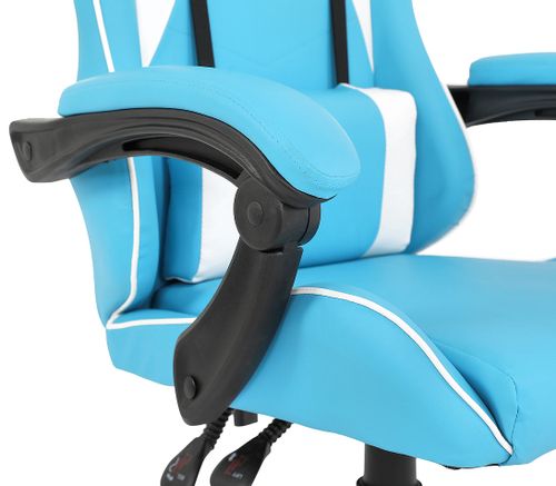 Fotel Gamingowy dla Gracza ENZO Blue/White na Arena.pl
