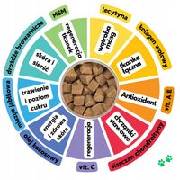 Suplementy dla psa - Kości Stawy Aktywność dla Senior MSM - Witaminy 90szt