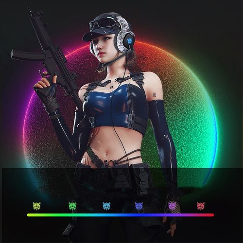 ONIKUMA K19 CAMO SŁUCHAWKI GAMINGOWE NAUSZNE PRZEWODOWE Z MIKROFONEM RGB na Arena.pl