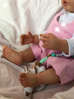 LALKA REBORN JAK ŻYWA BOBAS DZIECKO DZIEWCZYNKA DUŻA 55 cm jak prawdziwa