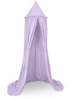 Baldachim wiszący do pokoju dziecięcego bawełniany - fioletowy