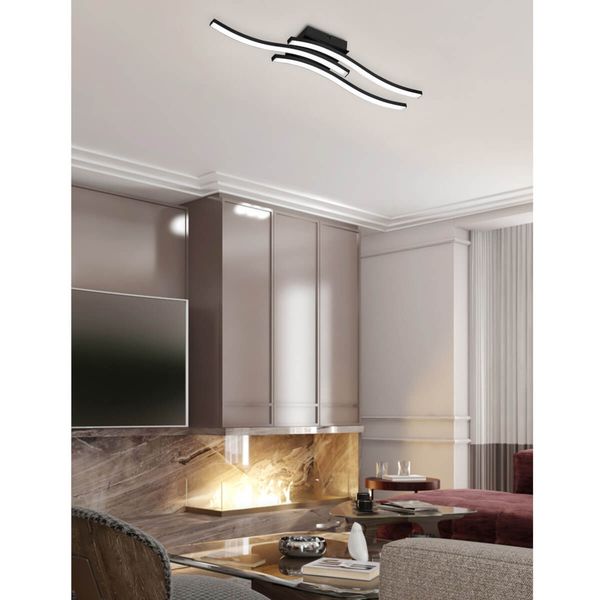 Przysufitowe listwy czarne Route R62473132 plafon LED 5W 3000K zdjęcie 3