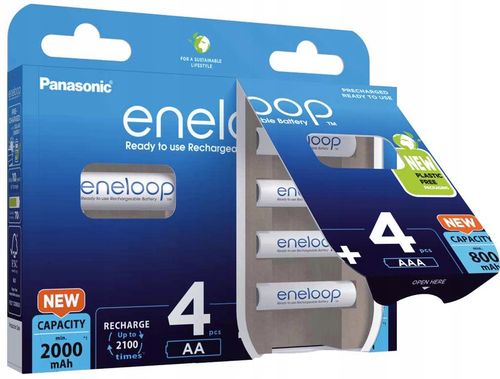 AKUMULATOR ENELOOP AA 2000 mAh 4 SZT. ! na Arena.pl