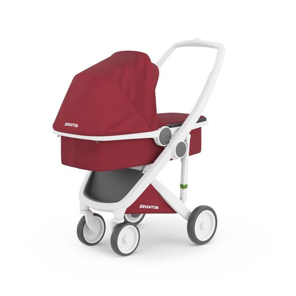 Greentom Wózek Carrycot (v.2.1) White-Cherry zdjęcie 3