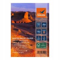Papier fotograficzny matowy Blue Swan A4 140 g/m² 100 szt. dwustronny
