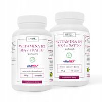 WITAMINA K2 vitaMK7 z NATTO 200µg KOŚCI 2x120