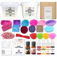 DUŻY zestaw do robienia mydeł naturalnych 50 el.