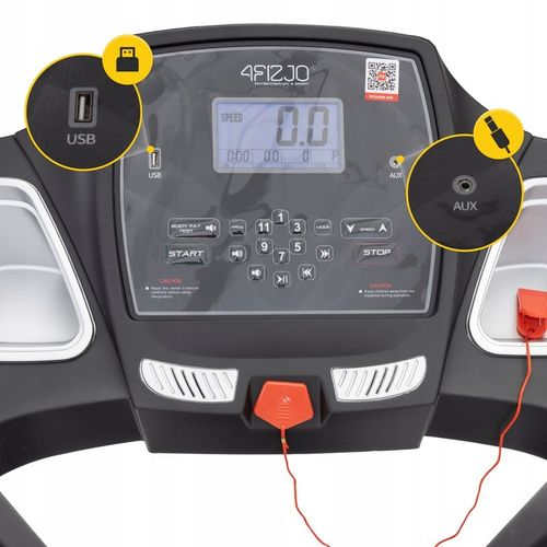 BIEŻNIA ELEKTRYCZNA DOMOWA SKŁADANA Z AMORTYZACJĄ 15 KM/H REGULACJA POZIOMU na Arena.pl