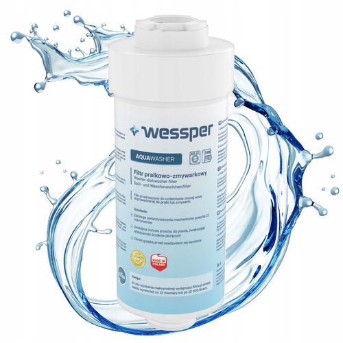 Filtr wody do pralki pralkowy zmywarki Wessper zmiękczający wodę na rok na Arena.pl
