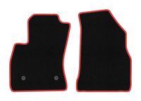 Dywaniki welurowe CARLUX-RED RAM ProMaster 2013- czarno-czerwone