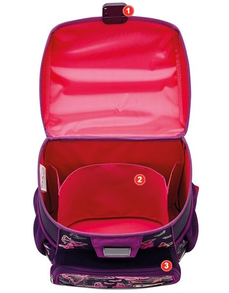 TORNISTER PLECAK SZKOLNY HERLITZ LOOP BUTTERFLIES zdjęcie 14