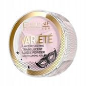 Eveline Variete Transparentny Puder Sypki Matujący Ultralekki + Puszek 6g