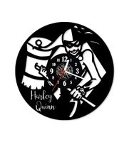 Zegar ścienny z płyty winylowej Harley Quinn 138.13