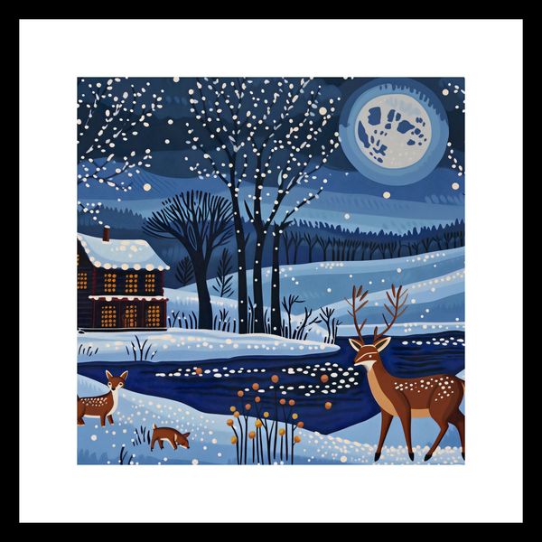 Plakat 30x30cm Przyszła Zima zdjęcie 3
