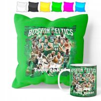 ZESTAW: KUBEK + POSZEWKA - KOSZYKÓWKA - PREZENT WIELE WZORÓW + IMIĘ