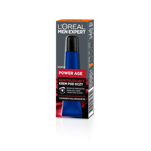 Loreal Men Expert Power Age Krem pod oczy z kwasem hialuronowym 15ml na Arena.pl