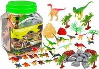 Zestaw Dinozaurów w Słoiku Akcesoria Diplodok