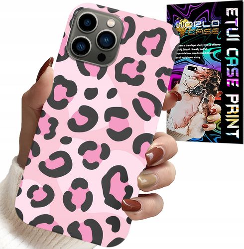 ETUI DO IPHONE 13 PRO MAX - RÓŻOWA PANTERKA PANTERA KOBIECE WZORY na Arena.pl