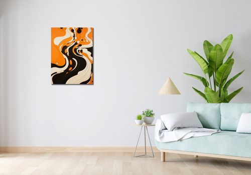 Obraz 50x70cm Tańczący Atrament na Arena.pl