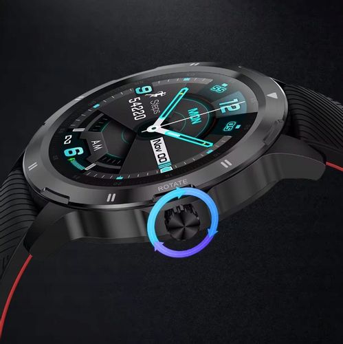 ZEGAREK SMARTWATCH SPORTOWY ROZMOWY MĘSKI DAMSKI POLSKIE MENU CZARNY na Arena.pl